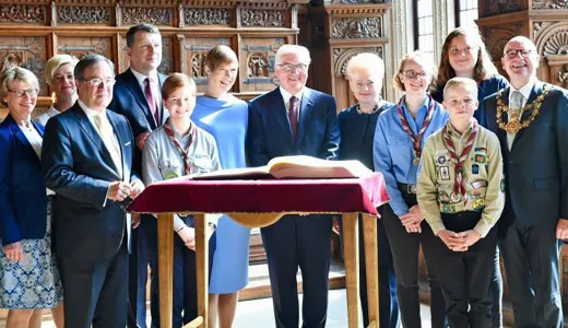 German Guiding and Scouting awarded international peace prize