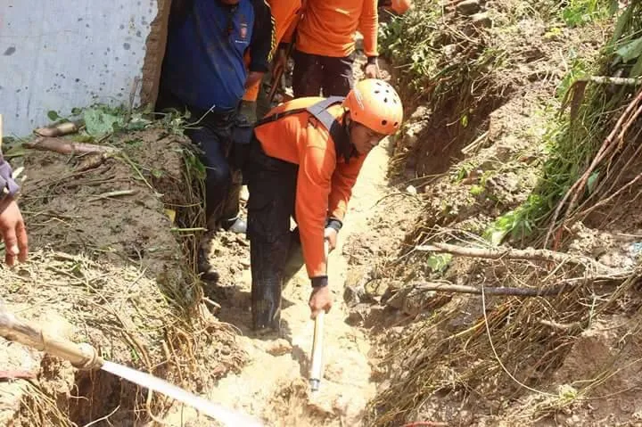 Landslides in Central Java