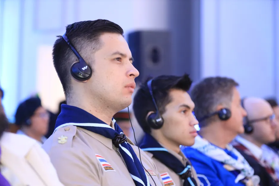 Young BP Fellows Kevin and Matthew Aamlid plus BP Fellow Thijs Stoffer