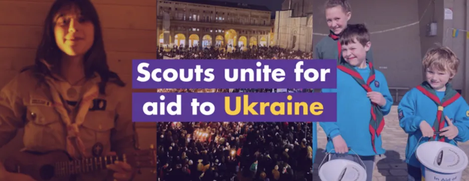Scouts unite for aid to Ukraine