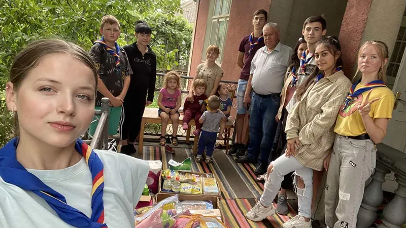 Scouts support over 800,000 children & families