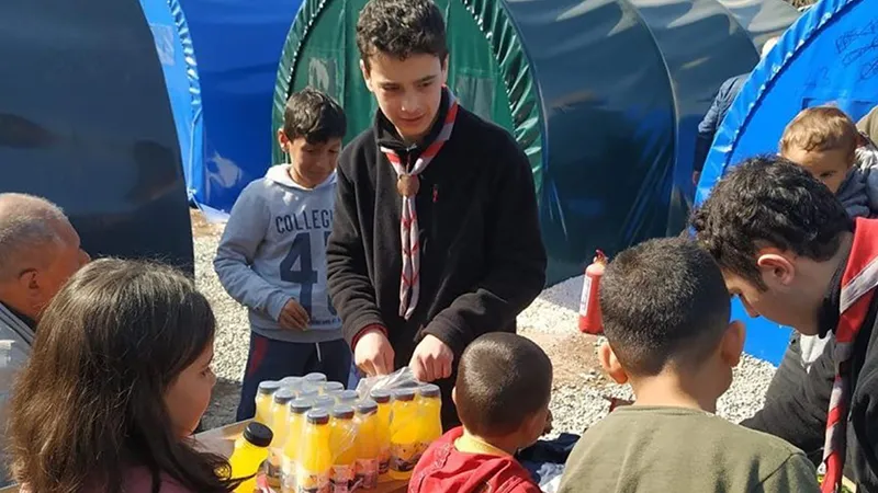  Sustained Scout response in Türkiye and Syria 