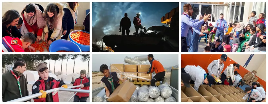  Sustained Scout response in Türkiye and Syria