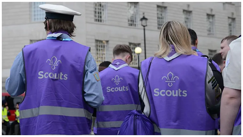 Scouts support Royal Coronation & Big Help Out