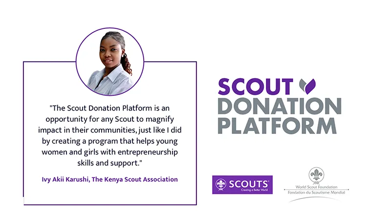 Explore the new Scout Donation Platform! 