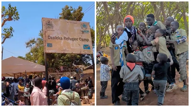 Scouting Helps Refugees in Malawi 