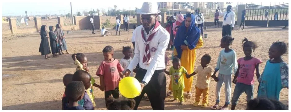 Sudanese Scouts build peace amidst conflict