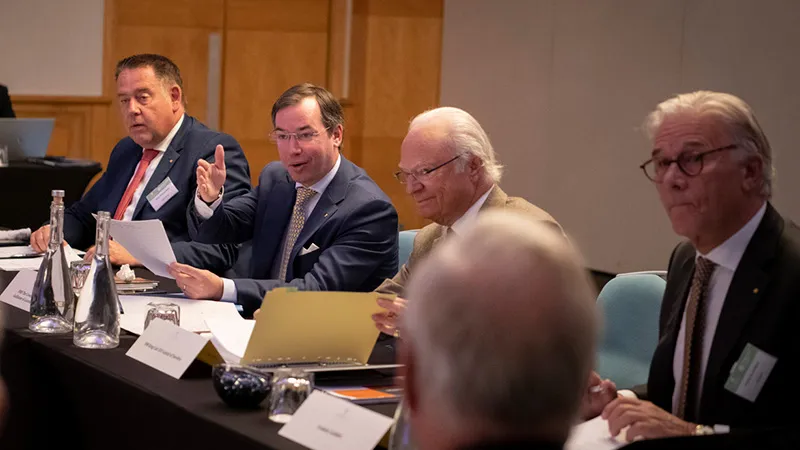 HRH Prince Guillaume of Luxembourg receives Bronze Wolf Award