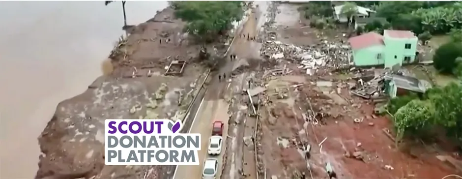 Brazil Scouts support communities devastated by flooding