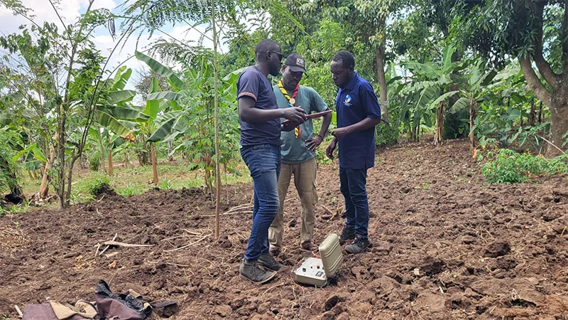 Uganda Scouts Clean Water Project 