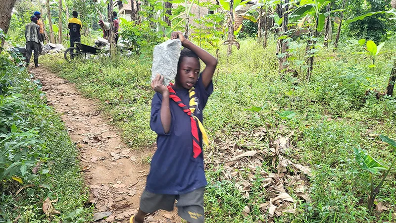 Uganda Scouts Clean Water Project 