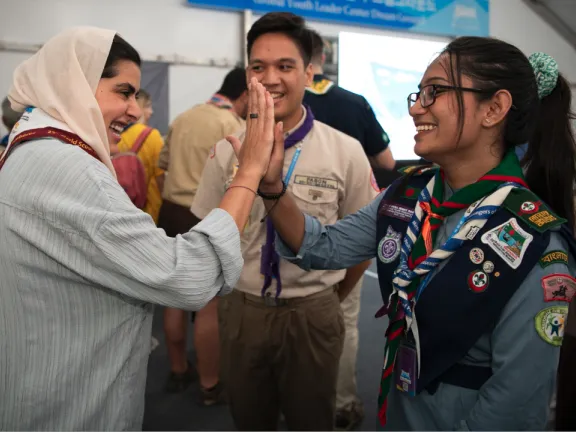 WSF BP FELLOWS' RECEPTION & RECOGNITIONS AT 25TH WORLD SCOUT JAMBOREE 