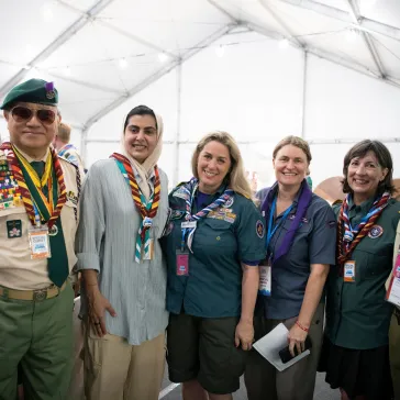 WSF BP FELLOWS' RECEPTION & RECOGNITIONS AT 25TH WORLD SCOUT JAMBOREE 