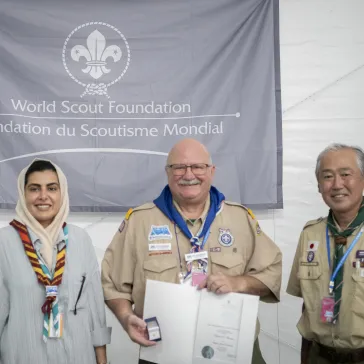 WSF BP FELLOWS' RECEPTION & RECOGNITIONS AT 25TH WORLD SCOUT JAMBOREE 