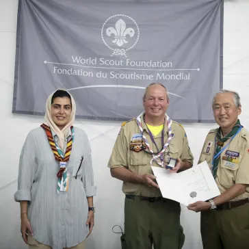 WSF BP FELLOWS' RECEPTION & RECOGNITIONS AT 25TH WORLD SCOUT JAMBOREE 