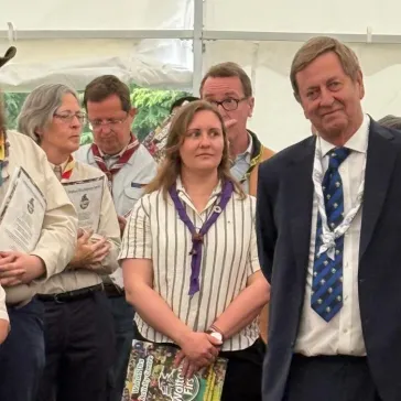 WSF Board visit to Walton Firs Activity Centre