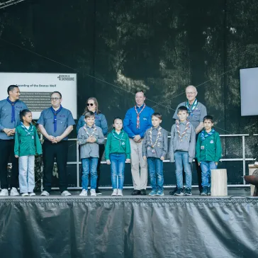 HRH Prince Guillaume of Luxembourg awarded Bronze Wolf