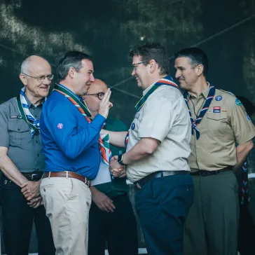 HRH Prince Guillaume of Luxembourg awarded Bronze Wolf