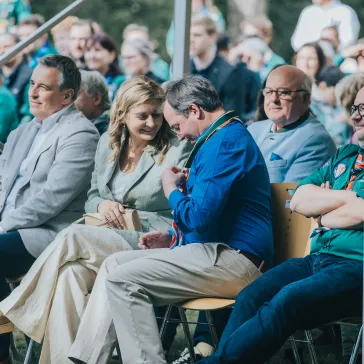 HRH Prince Guillaume of Luxembourg awarded Bronze Wolf