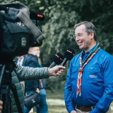 HRH Prince Guillaume of Luxembourg awarded Bronze Wolf