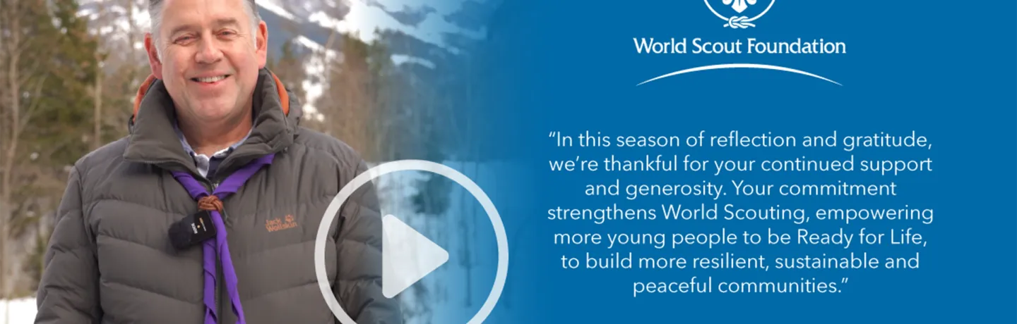 Season's Greetings from The World Scout Foundation