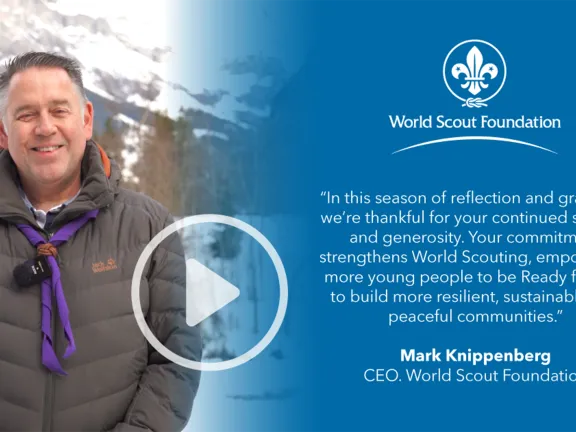 Season's Greetings from The World Scout Foundation